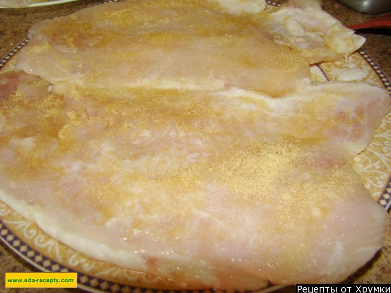 Шаг 5 приготовления Морской язык в рулете с желатином