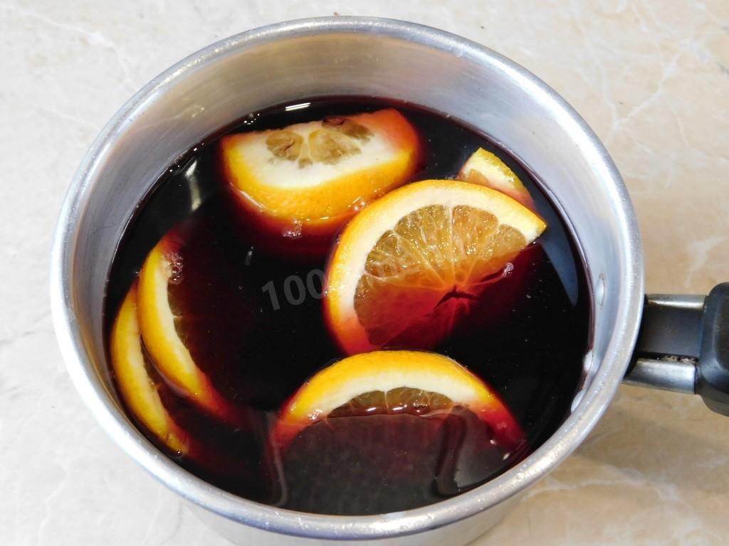 Шаг 6 приготовления Глинтвейн алкогольный