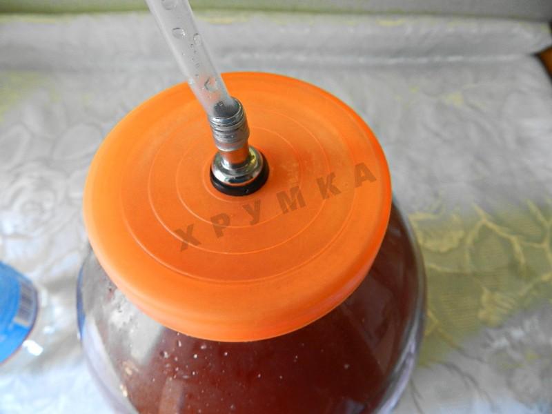 Шаг 7 приготовления Домашняя бражка из варенья
