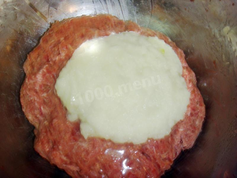 Шаг 6 приготовления Мясные шарики с помидорами черри
