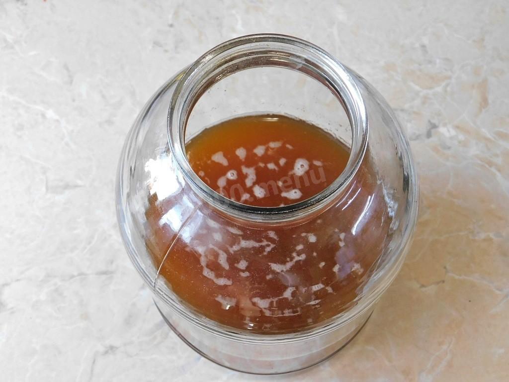 Шаг 5 приготовления Домашнее медовое вино из меда