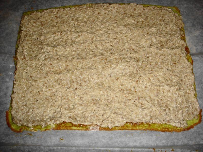 Шаг 30 приготовления рулет со сливочным сыром