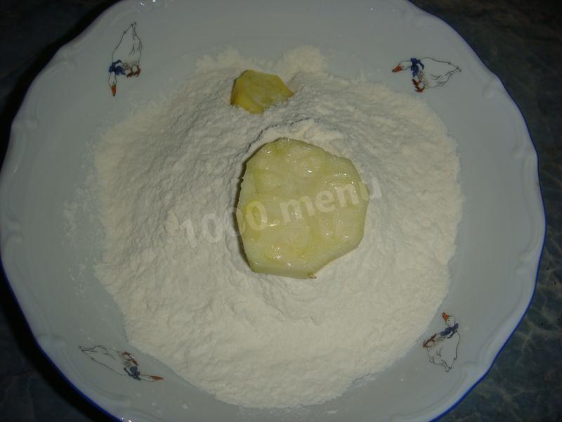 Шаг 3 приготовления Вкусные баклажаны и кабачки запеченные с майонезом в духовке