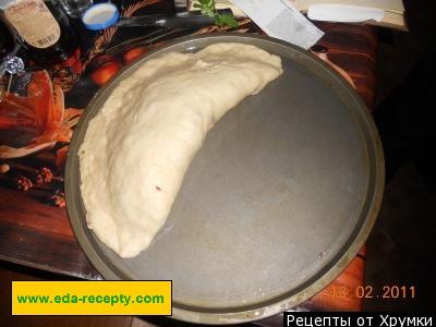 Шаг 2 приготовления Закрытая пицца Кальцоне в духовке