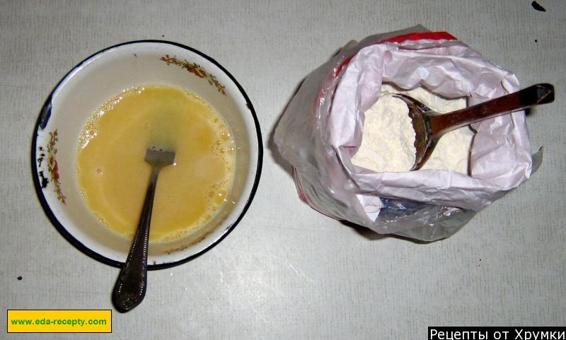 Шаг 3 приготовления Крабовые палочки в пивном кляре