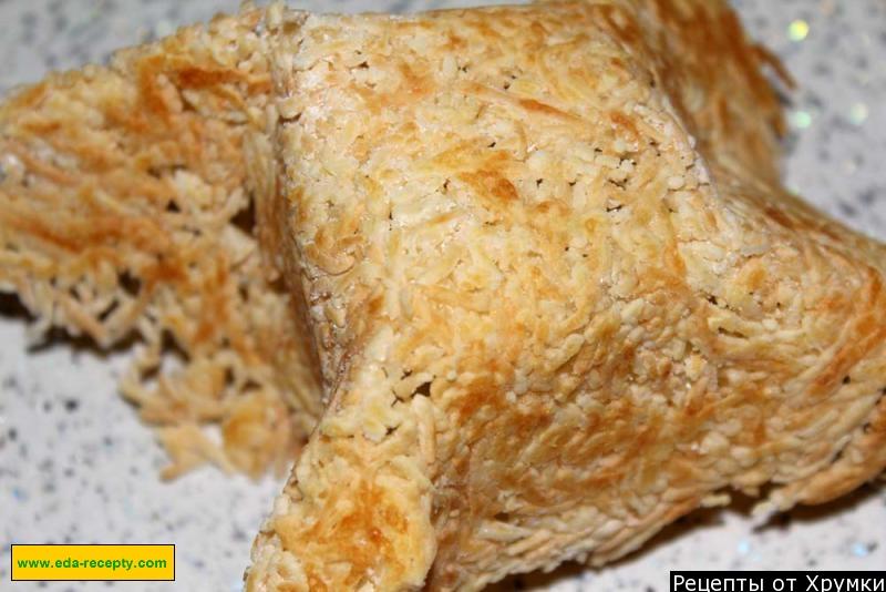 Шаг 5 приготовления Тарталетки сырные с овощами