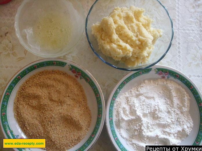 Шаг 6 приготовления Крокеты из картошки в панировочных сухарях