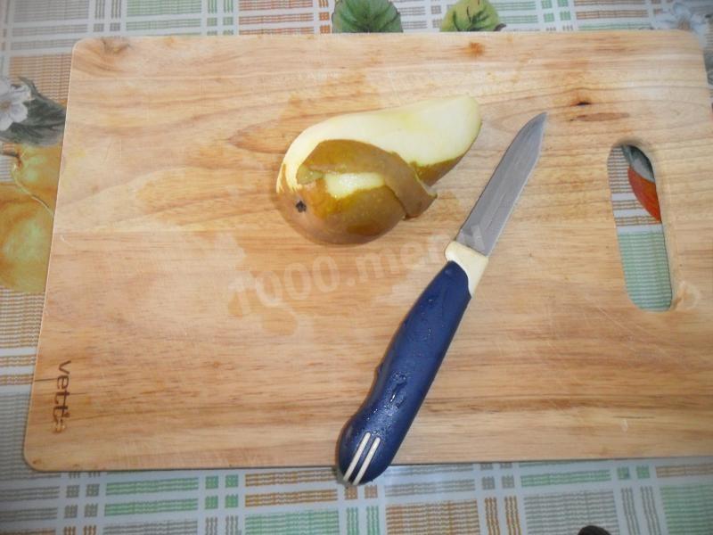 Шаг 4 приготовления Канапе с сыром и мандаринами