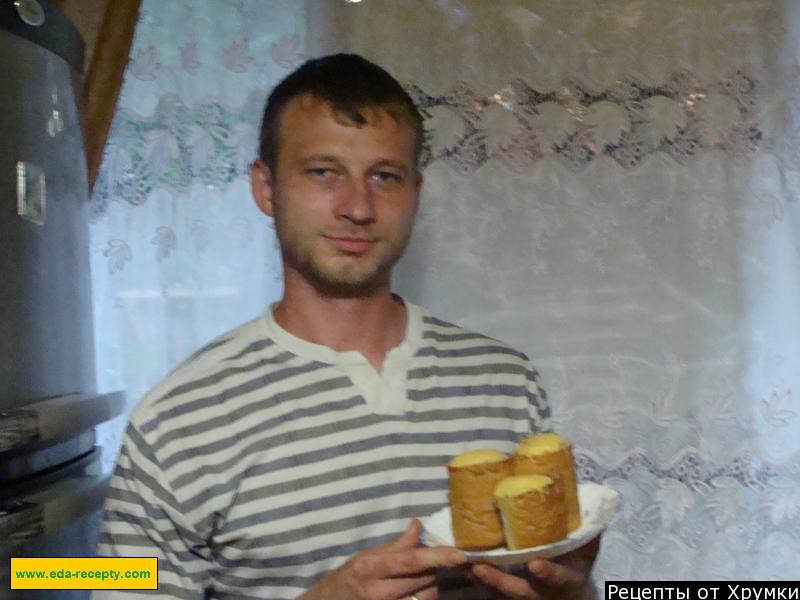 Шаг 9 приготовления Жульен с курицей в багете