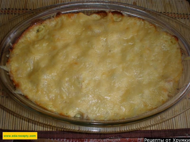 Шаг 10 приготовления Жульен куриный