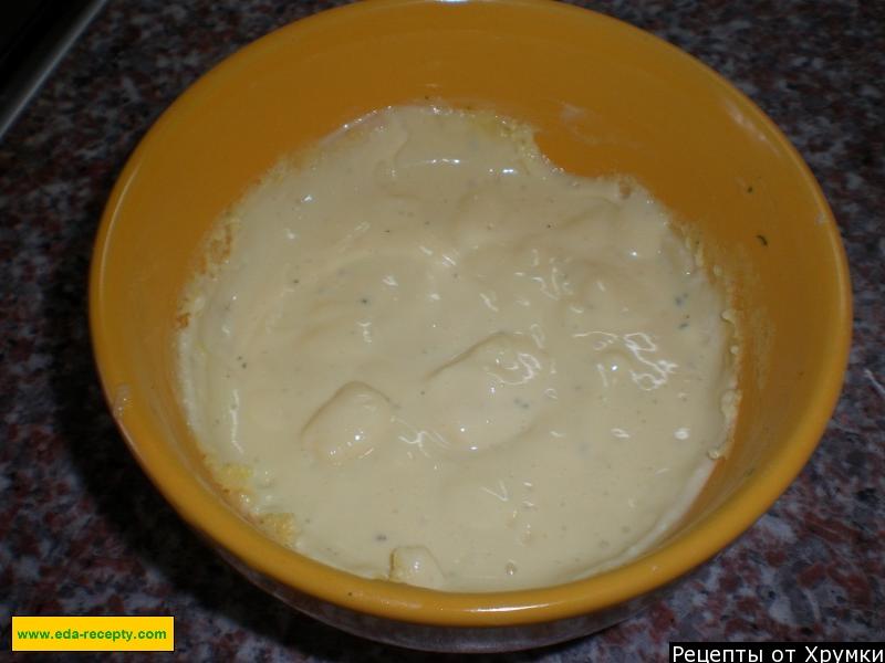 Шаг 3 приготовления Жульен куриный