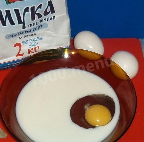 Шаг 3 приготовления Крабовые палочки в кляре с соусом аля тартар