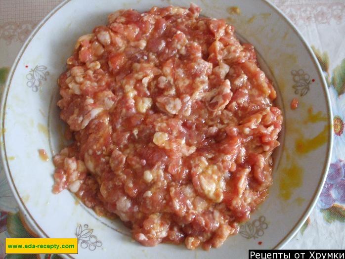 Шаг 3 приготовления Зразы из курицы с майонезом и сыром