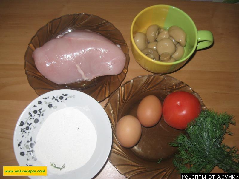 Шаг 1 приготовления Куриные рулетики с сыром в духовке
