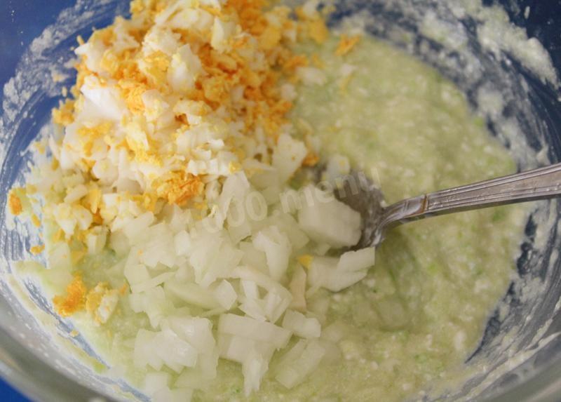Шаг 6 приготовления Икра кабачковая с брынзой