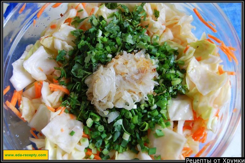 Шаг 8 приготовления Салат из капусты по-корейски