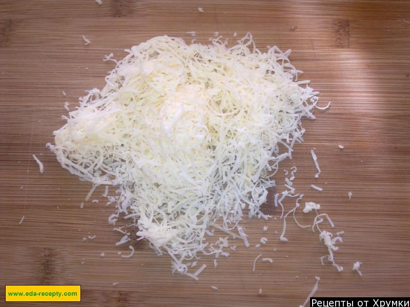 Шаг 8 приготовления Оладьи с сыром на кислом молоке