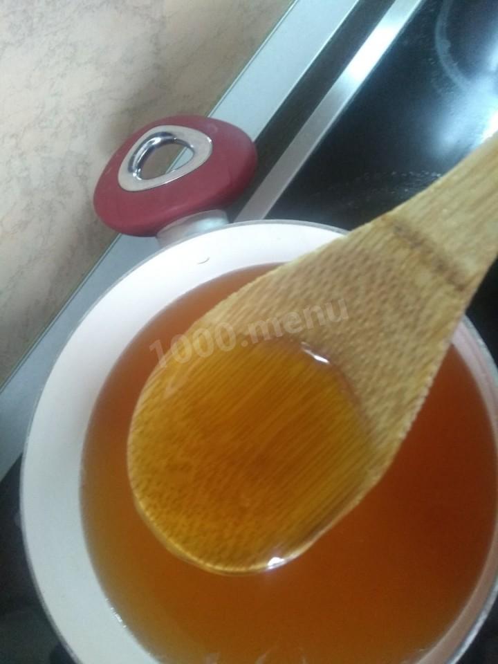 Шаг 4 приготовления Взвар яблочный с лаймом