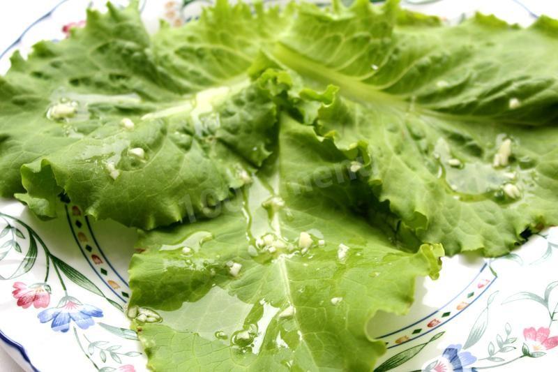 Шаг 6 приготовления Теплый осенний салат с куриной печенью и тыквой