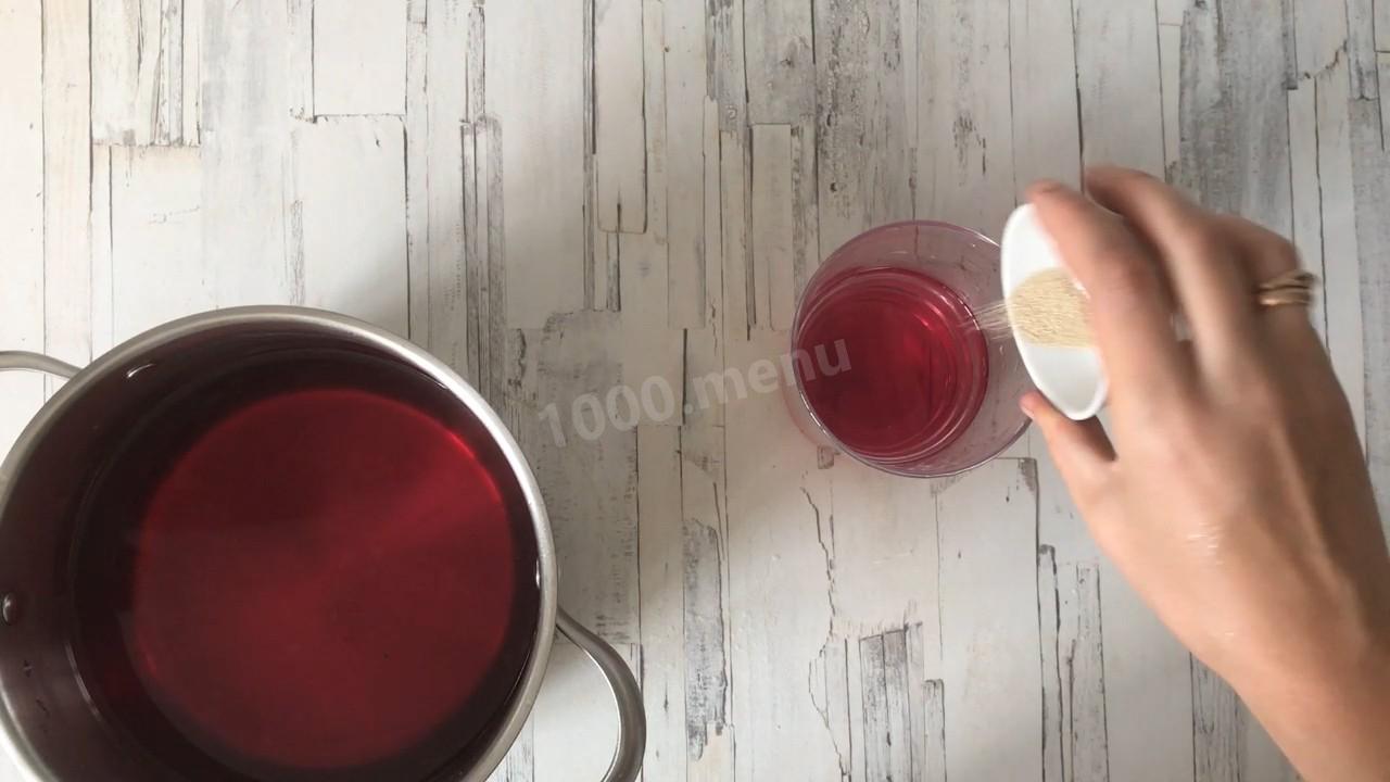 Шаг 5 приготовления Вишневый квас из вишни