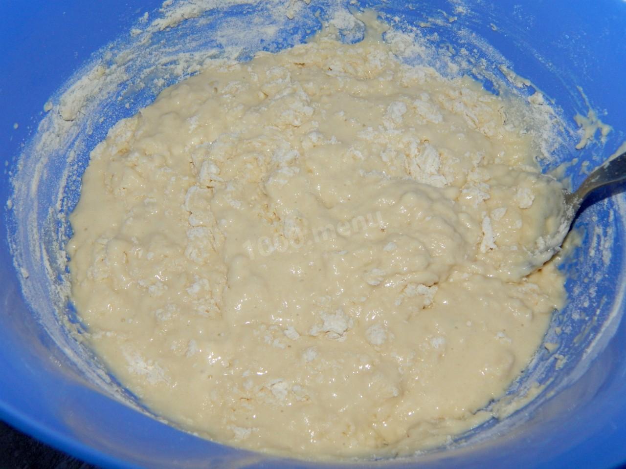 Шаг 5 приготовления Дрожжевое тесто как пух очень вкусное