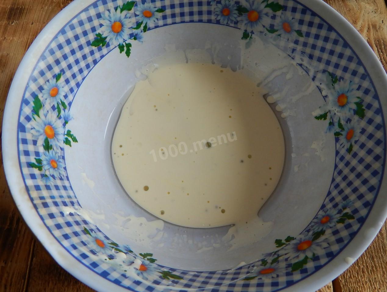 Шаг 1 приготовления Песочное тесто для печенья на маргарине