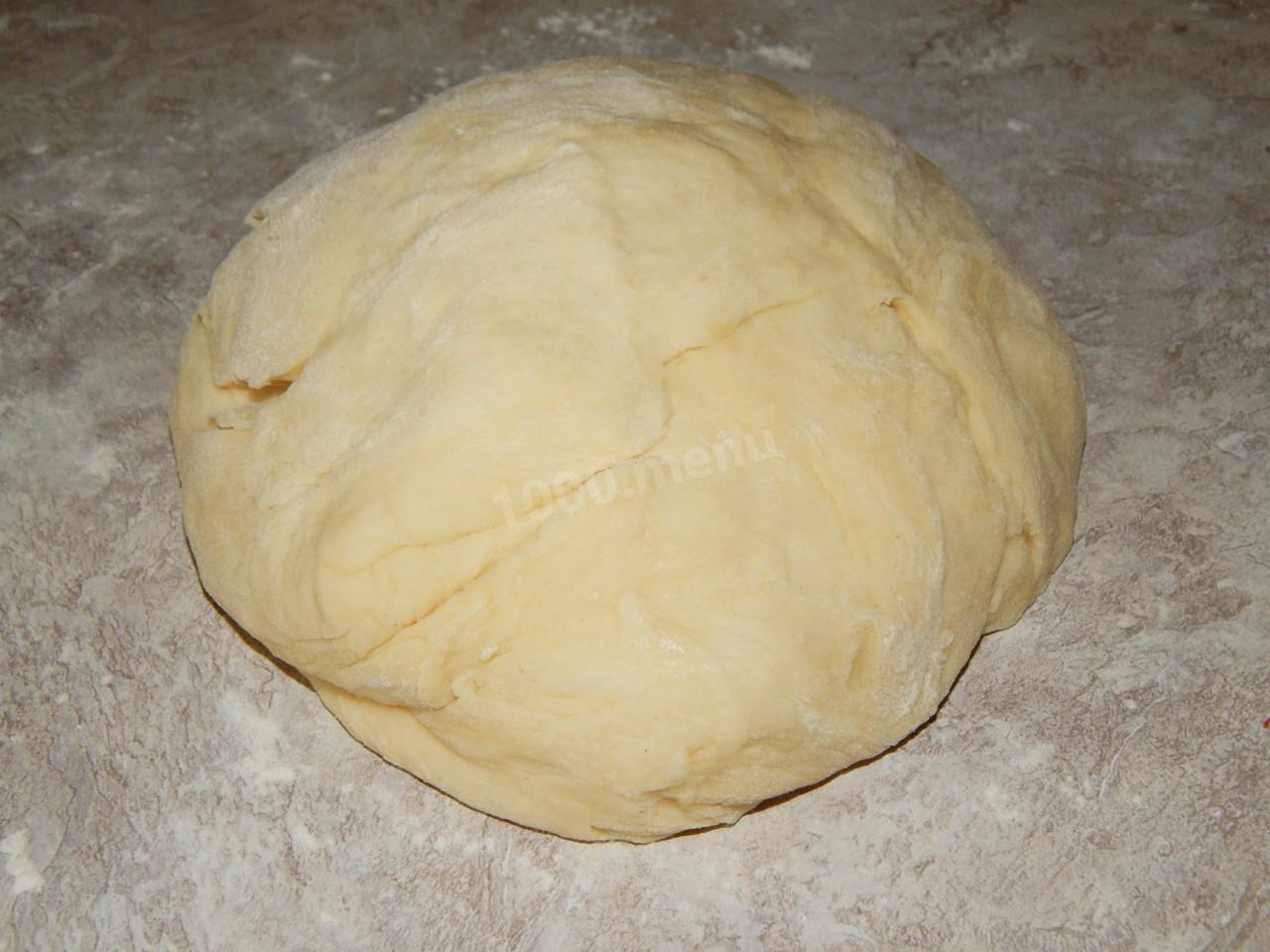 Шаг 7 приготовления Сдобное тесто нежное самое вкусное для булочек