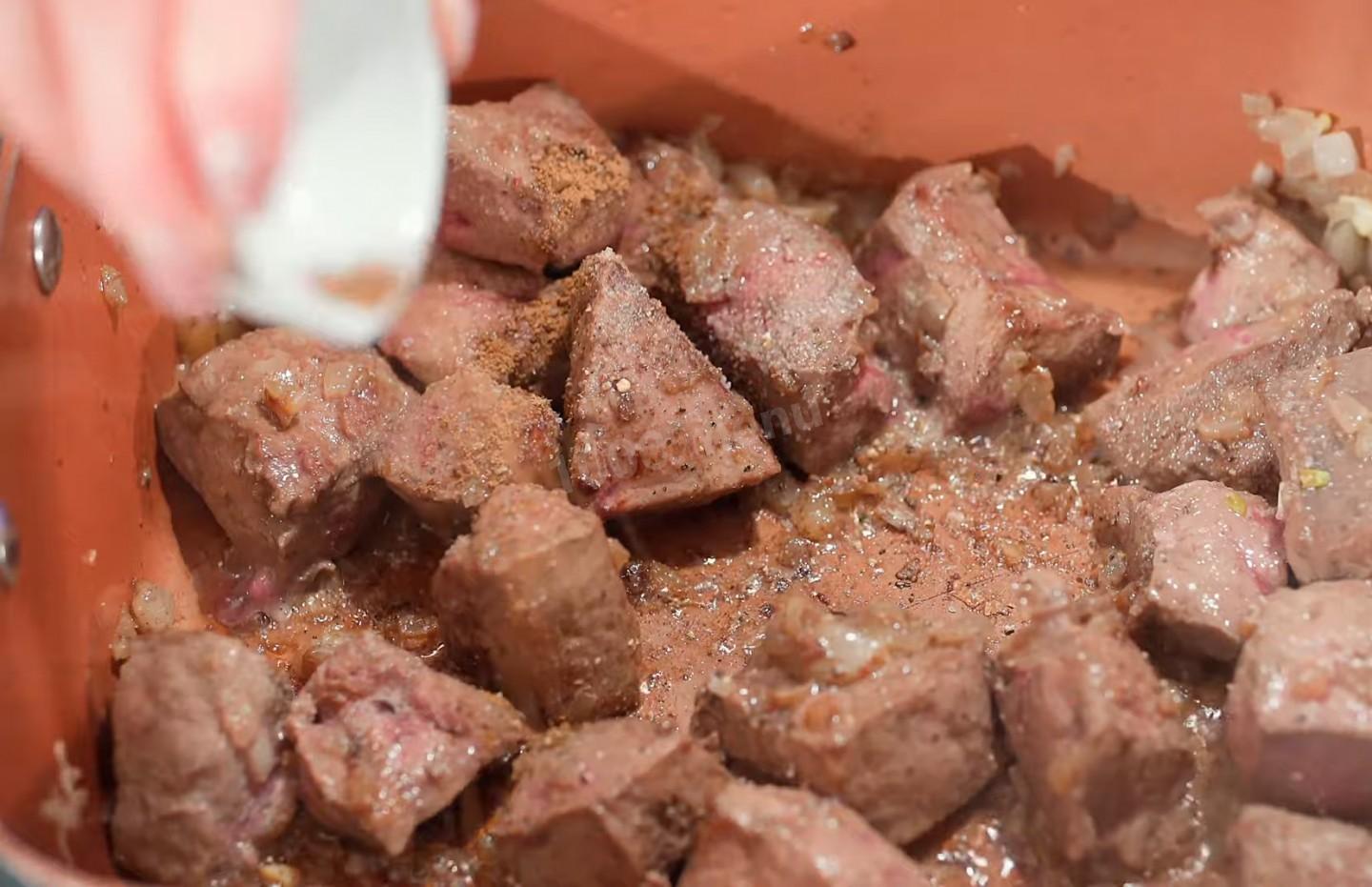 Шаг 15 приготовления Вареники с картошкой и печенью из заварного теста