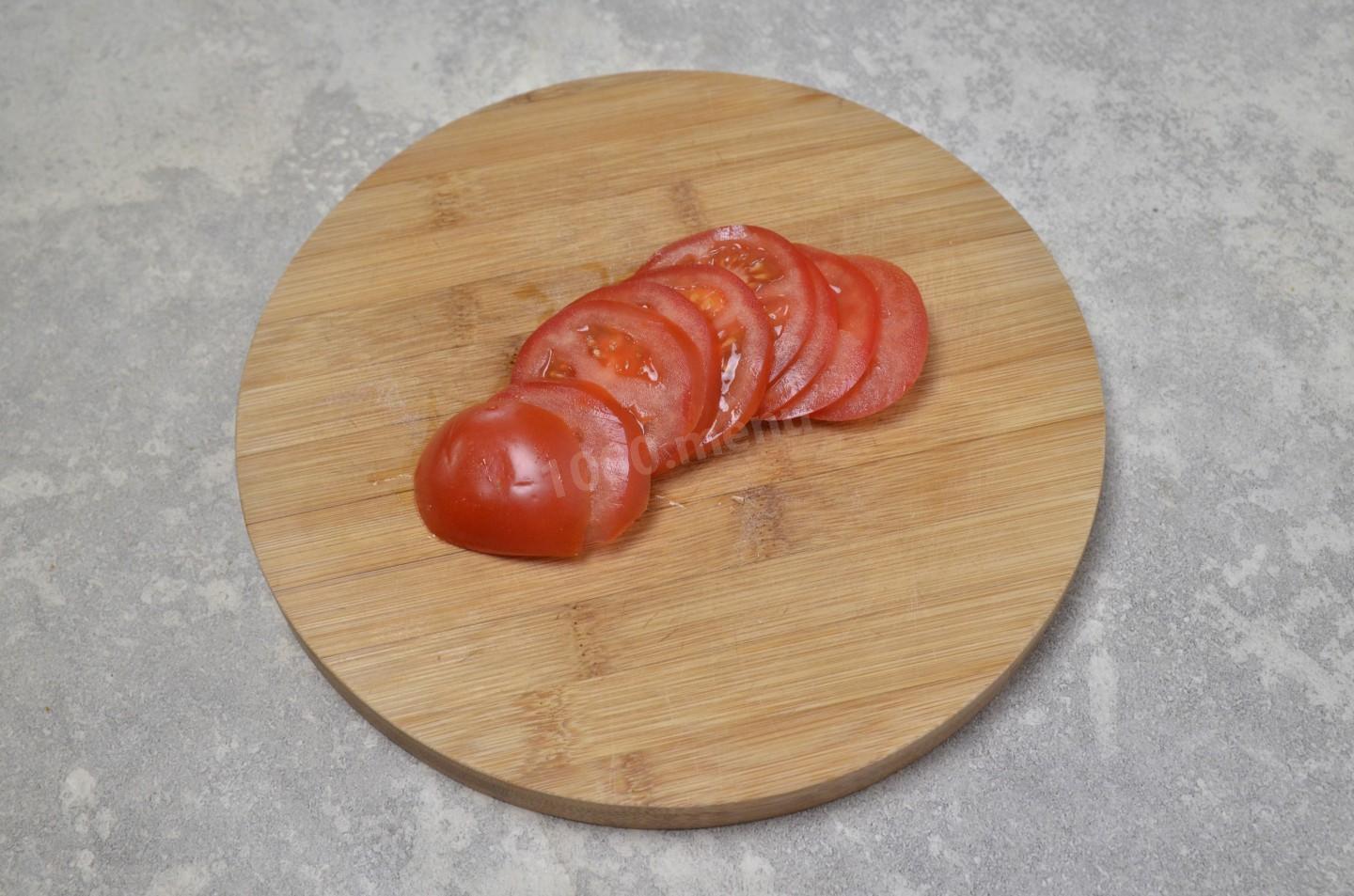 Шаг 5 приготовления Бутерброды с беконом и сыром