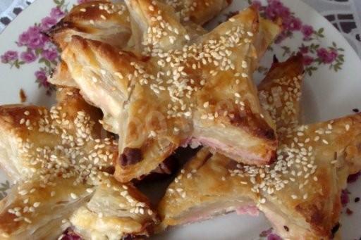 Шаг 8 приготовления Бутерброды для детей с ветчиной