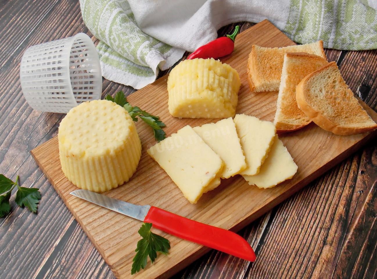 Шаг 11 приготовления Домашний сыр из творога и молока