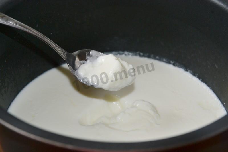 Шаг 3 приготовления Йогурт клубничный