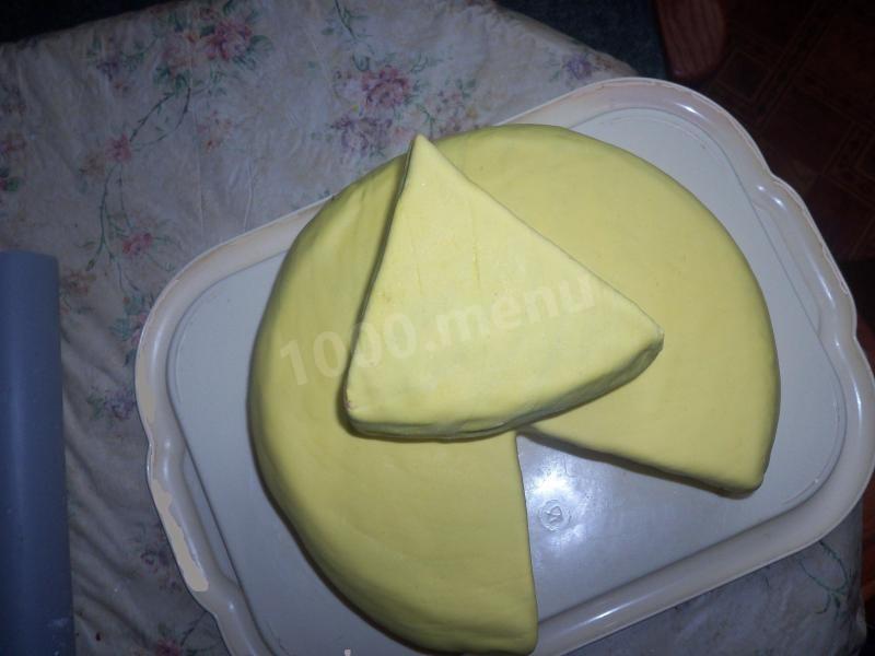 Шаг 25 приготовления Торт Сыр с мышками