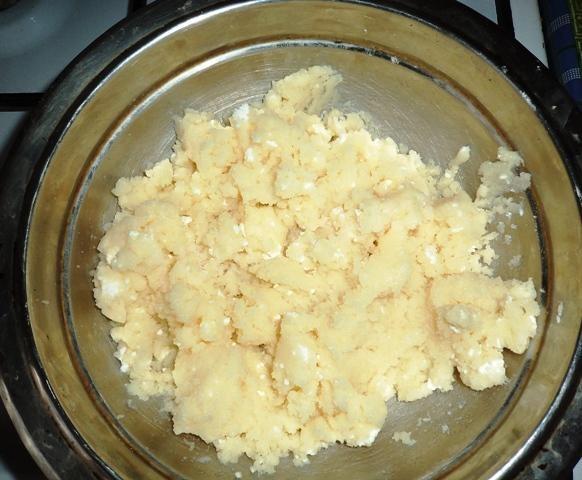 Шаг 2 приготовления Плавленый домашний сыр