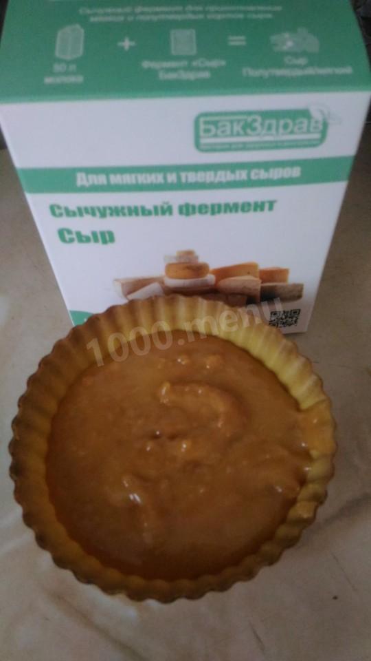 Шаг 5 приготовления Сыр Брюност