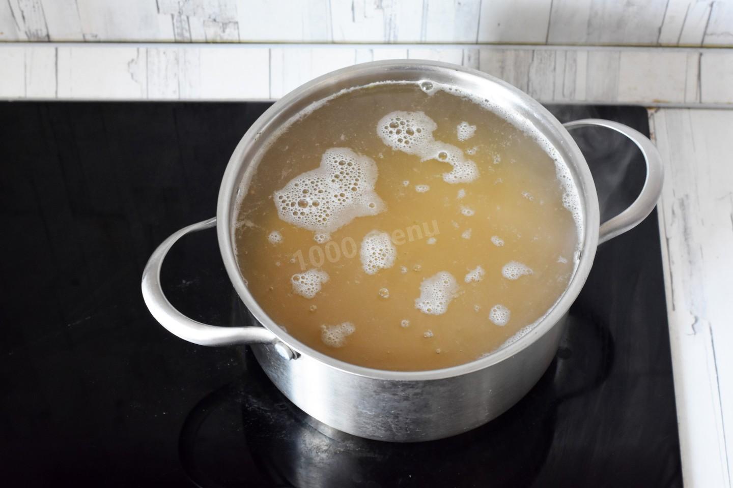 Шаг 10 приготовления Кулеш из пшена домашний классический