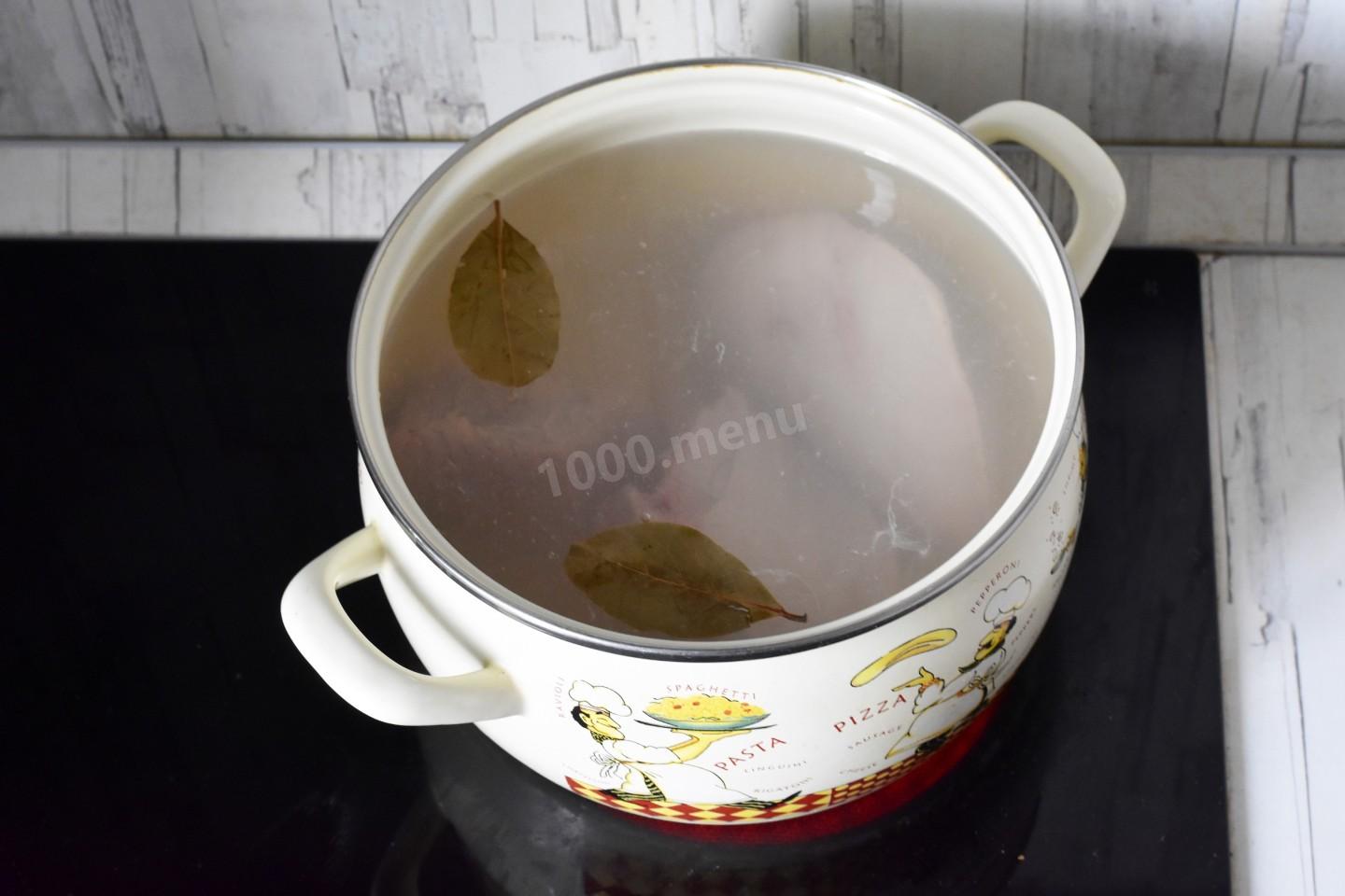 Шаг 2 приготовления Солянка сборная мясная с картошкой
