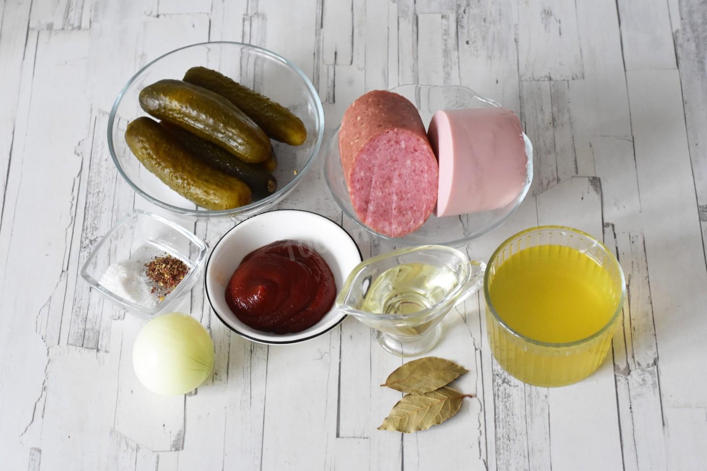 Шаг 6 приготовления Солянка сборная мясная с картошкой