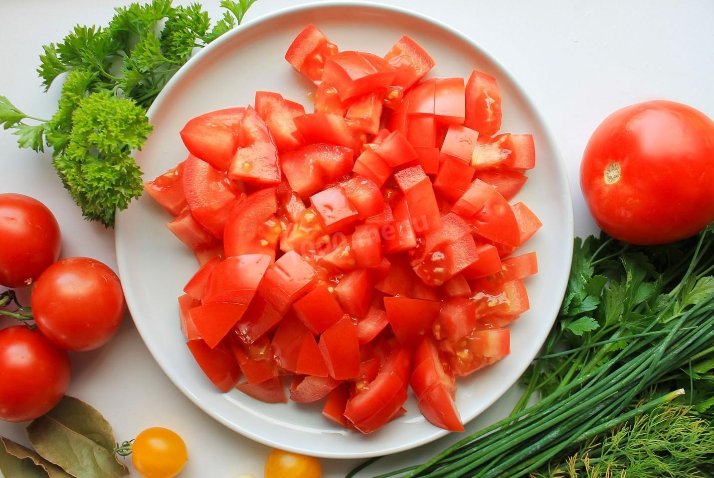 Шаг 5 приготовления Щи из свежей капусты с курицей