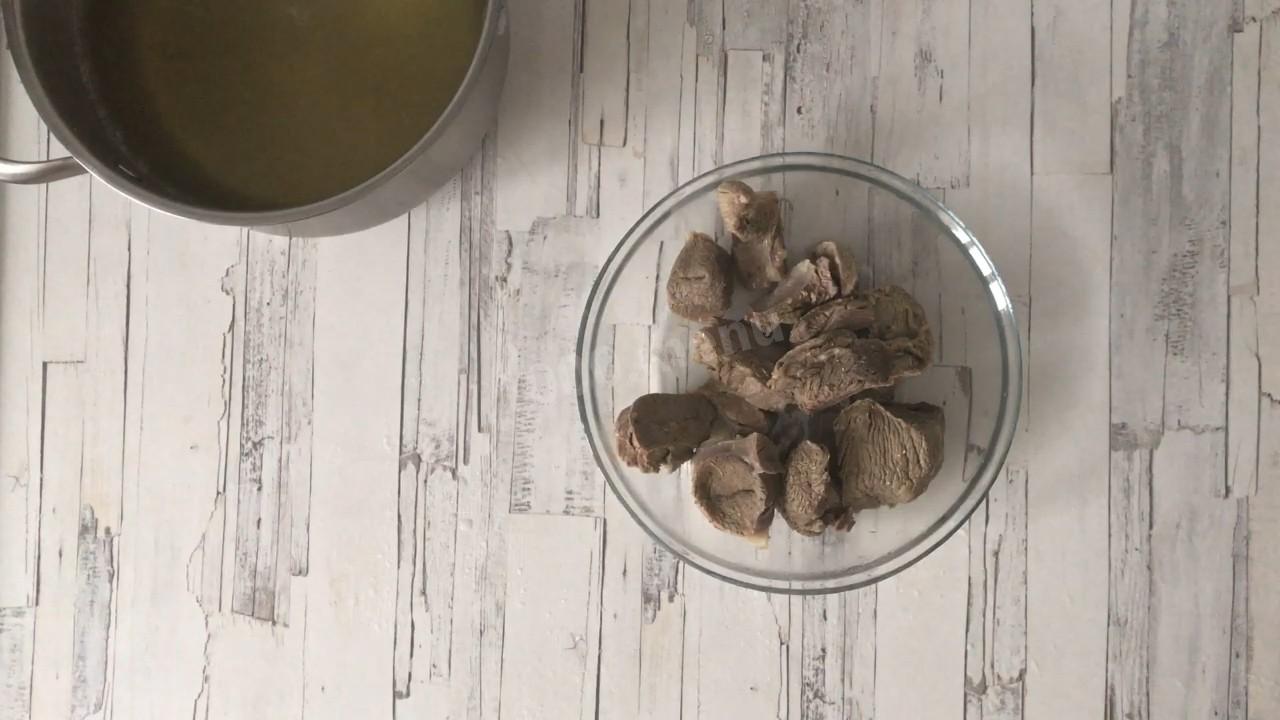 Шаг 5 приготовления Бухлер из баранины