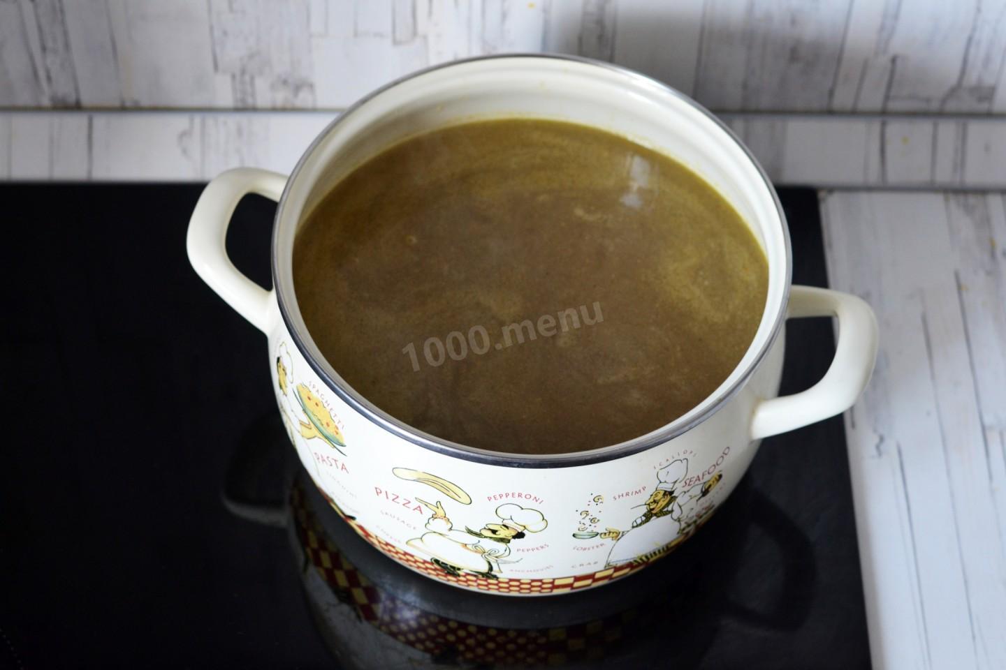Шаг 10 приготовления Бозбаш из говядины по азербайджански с нутом