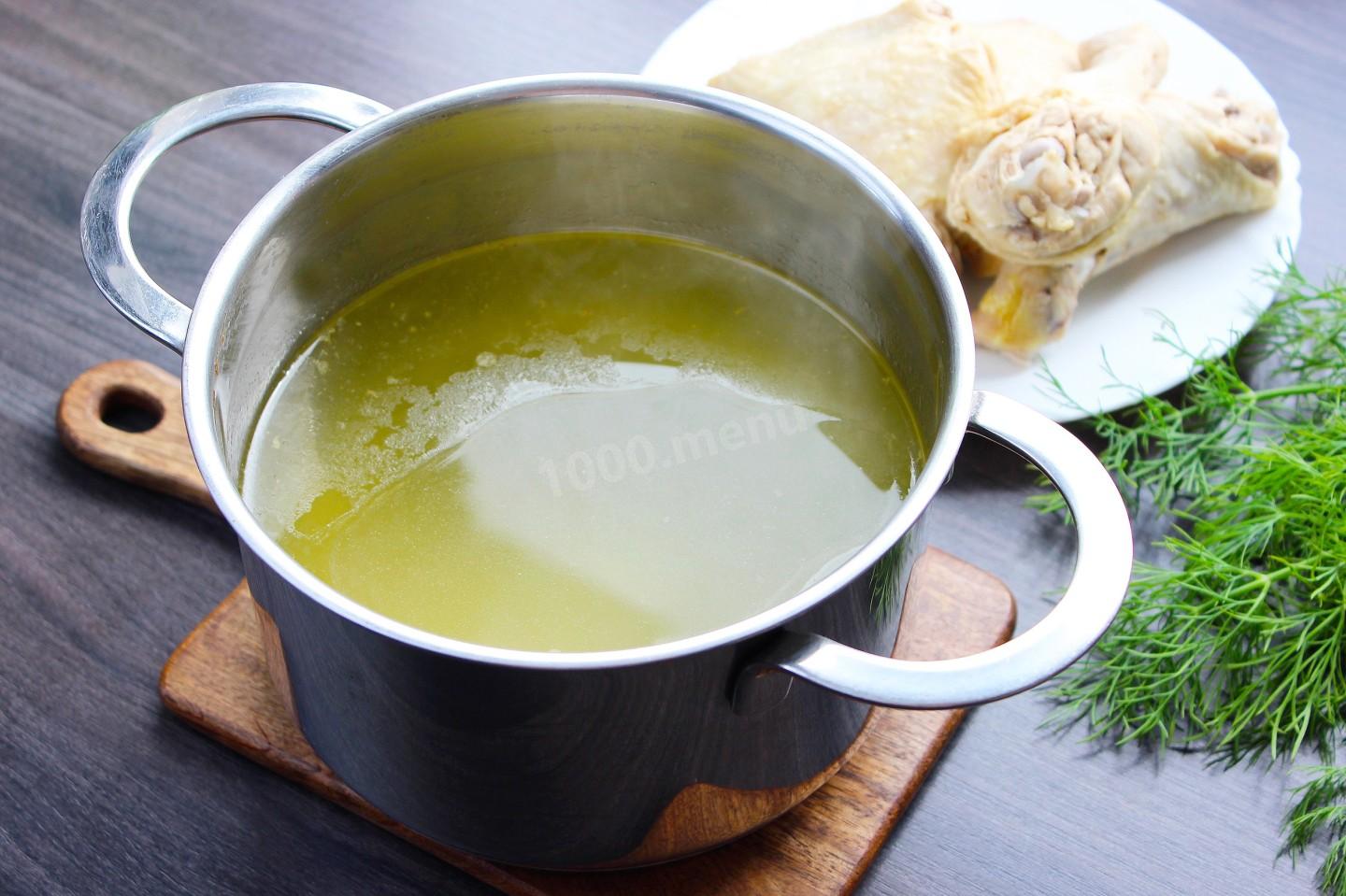 Шаг 5 приготовления Суп рамен с курицей