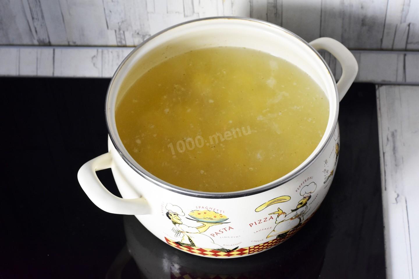Шаг 12 приготовления Суп харчо с курицей рисом и картошкой