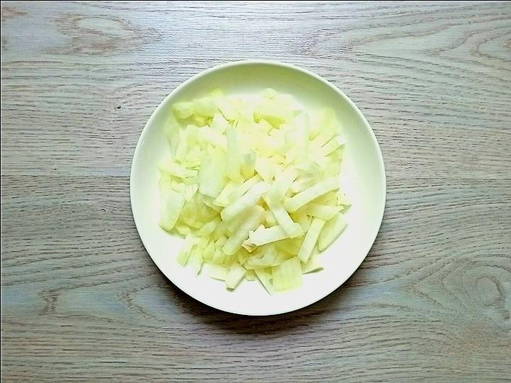 Шаг 3 приготовления Лагман из свинины с картошкой и лапшой