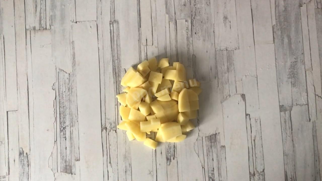 Шаг 2 приготовления Суп с капустой и картошкой