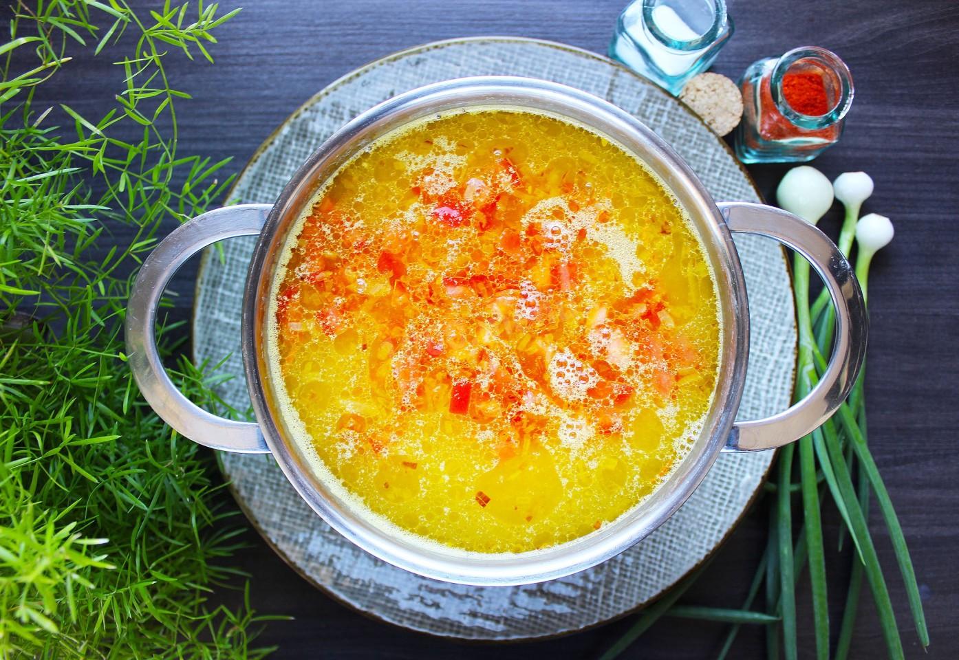 Шаг 7 приготовления Похлебка с картошкой