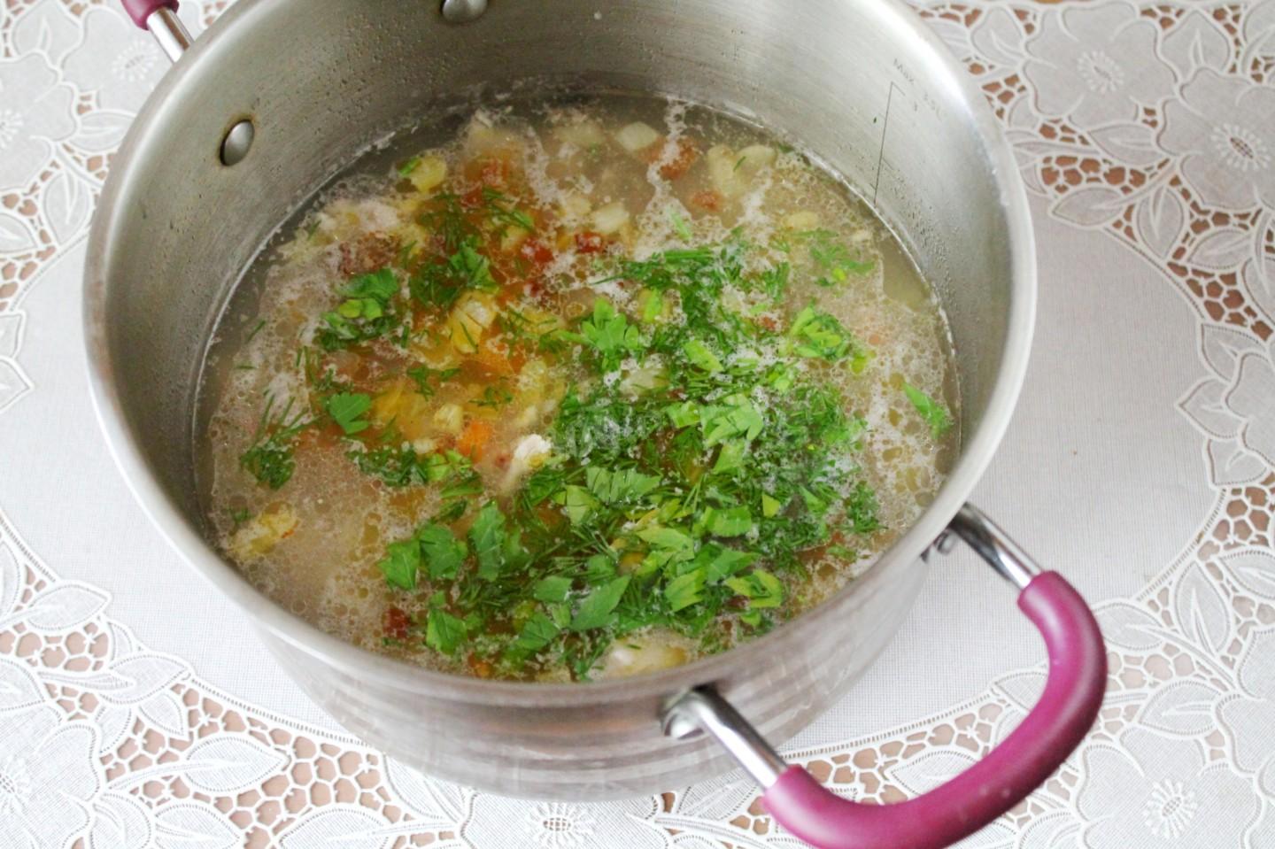 Шаг 10 приготовления Крупник с гречкой и картошкой белорусский