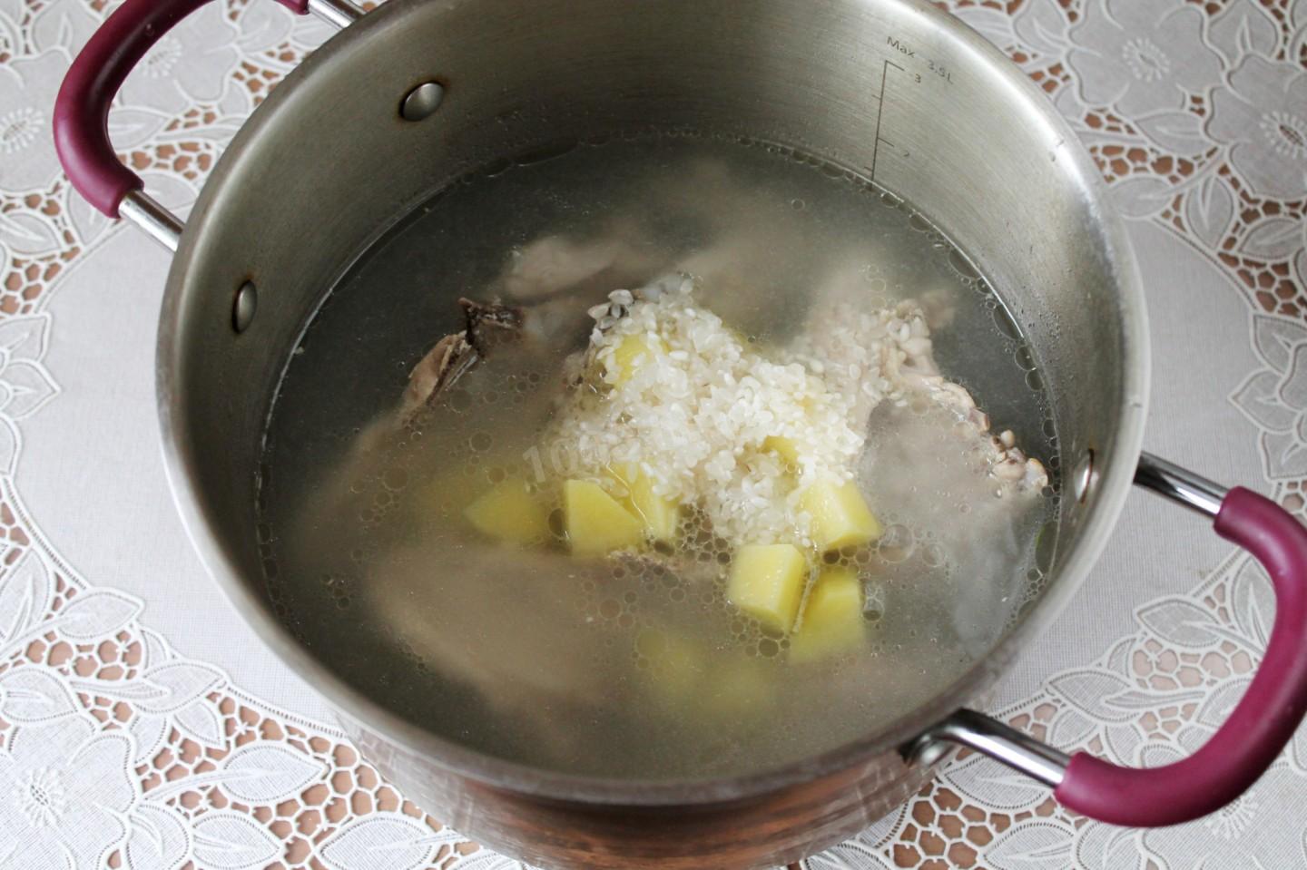 Шаг 7 приготовления Крупник с гречкой и картошкой белорусский