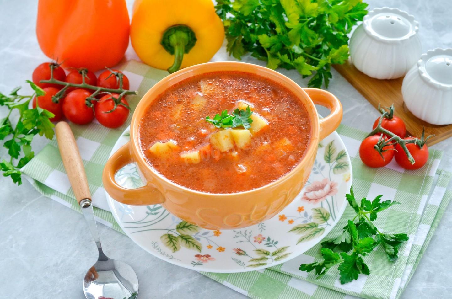 Шаг 10 приготовления Суп из картошки и моркови