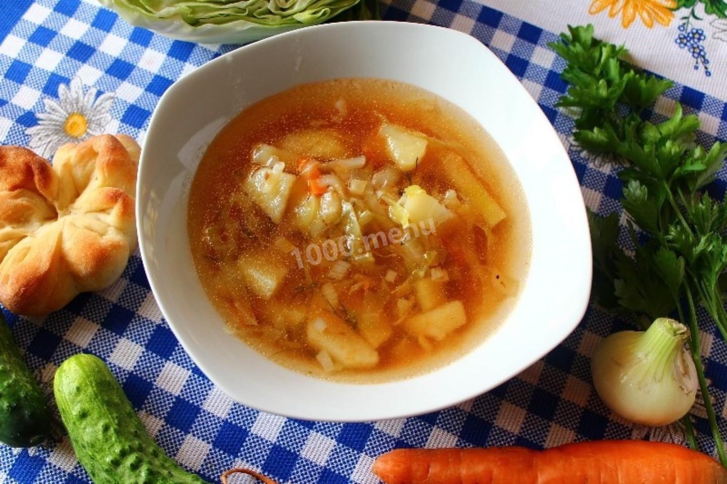 Шаг 13 приготовления Куриный суп с капустой и картошкой